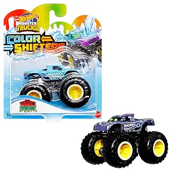 Mattel Hot Wheels Monster Trucks Color Changing Car Models